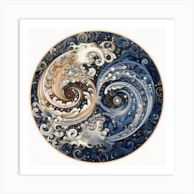 Yin Yang 67 Art Print