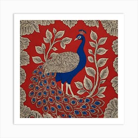 Peacock 7 Art Print