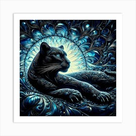 Wild Animal Illustration 131 Art Print