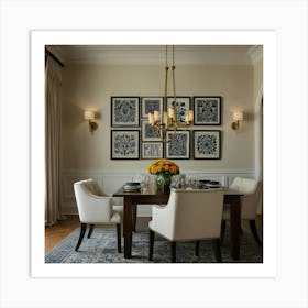 Formal Dining Room 1 Art Print