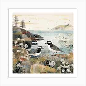 Bird In Nature Dipper 4 Art Print