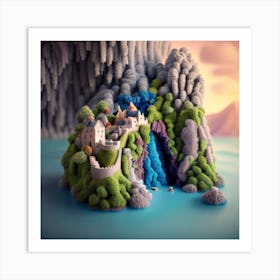 Castle In The Sky 2 Art Print