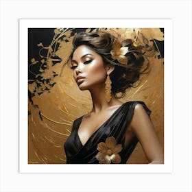 Asian Beauty 2 Art Print