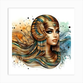 Egyptian Woman 19 Art Print