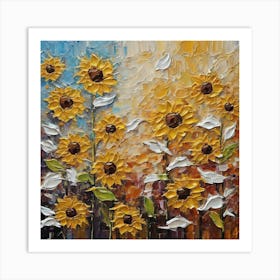 Sunflowers 16 Art Print