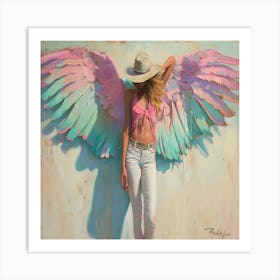 Angel Wings 2 Art Print