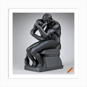 The Thinker Art Print