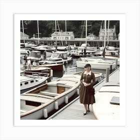 The Old Marina ~Reimagined 85 Art Print