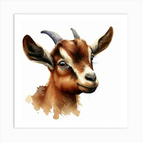 Goat Head Art Print