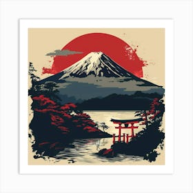 Fuji Mount Japan Art Print