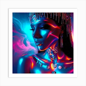 Cleopatra Portrait Artwork 85 Art Print