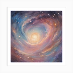 Spiral Galaxy Art Print