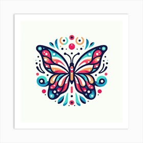 Butterfly Pattern 1 Art Print