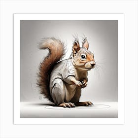 Squirrel Art Print