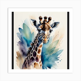 Giraffe Art Print