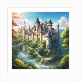 Fairytale Castle 11 Art Print