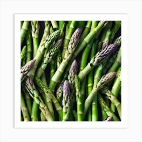 Asparagus Close Up Art Print