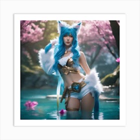 Kawaii Cosplay Art Print