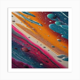 Abstract Painting 130 Art Print