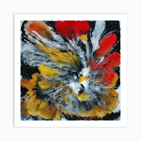 Abstract painting art 32 Art Print