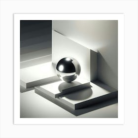 Abstract Sphere 2 Art Print