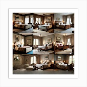 Bedroom 1 Art Print