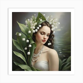 Lily Of The Valley art print 2 Art Print