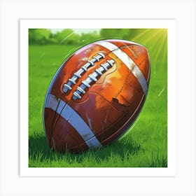 Football Game Art Print