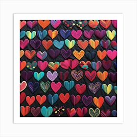 Heart Of Hearts 1 Art Print