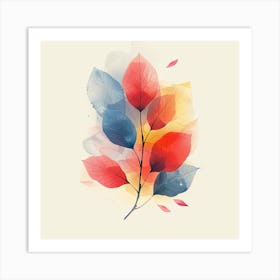 Autumn Leaves Art Print