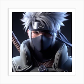 Kakashi Sensei 11 Art Print