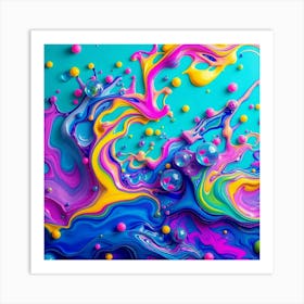 Abstract Painting 33 Art Print