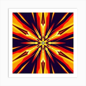 Abstract Fractal 17 Art Print