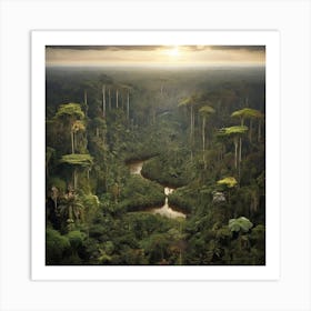 Amazon Rainforest Art Print