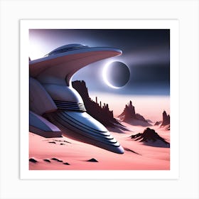 Extraterrestrial Exploration Art Print