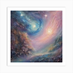 Nebula Art Print