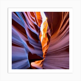 The walls of the canyon 8 Art Print