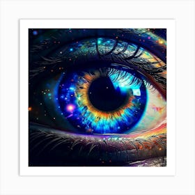 Eye Of The Universe Art Print