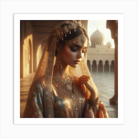 Islamic Woman91 Art Print