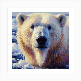 Polar Bear 9 Art Print