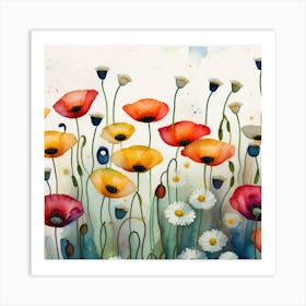 Poppies Art Print