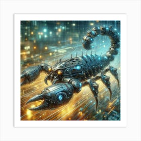 Scorpion In The City 1 Art Print