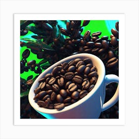 Coffee Beans 132 Art Print