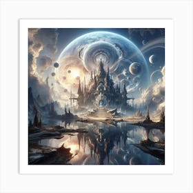 Space City 1 Art Print