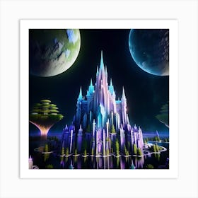 Castle In The Sky 2 Art Print