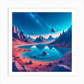 Nebula Art Print