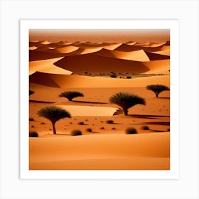 Sahara Desert 63 Art Print