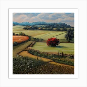 Beautiful Acres Art Print