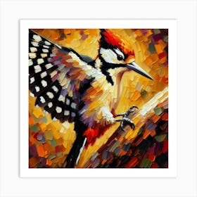 Woodpecker Art Print