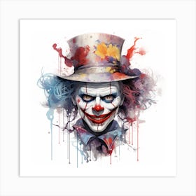 Clown 1 Art Print